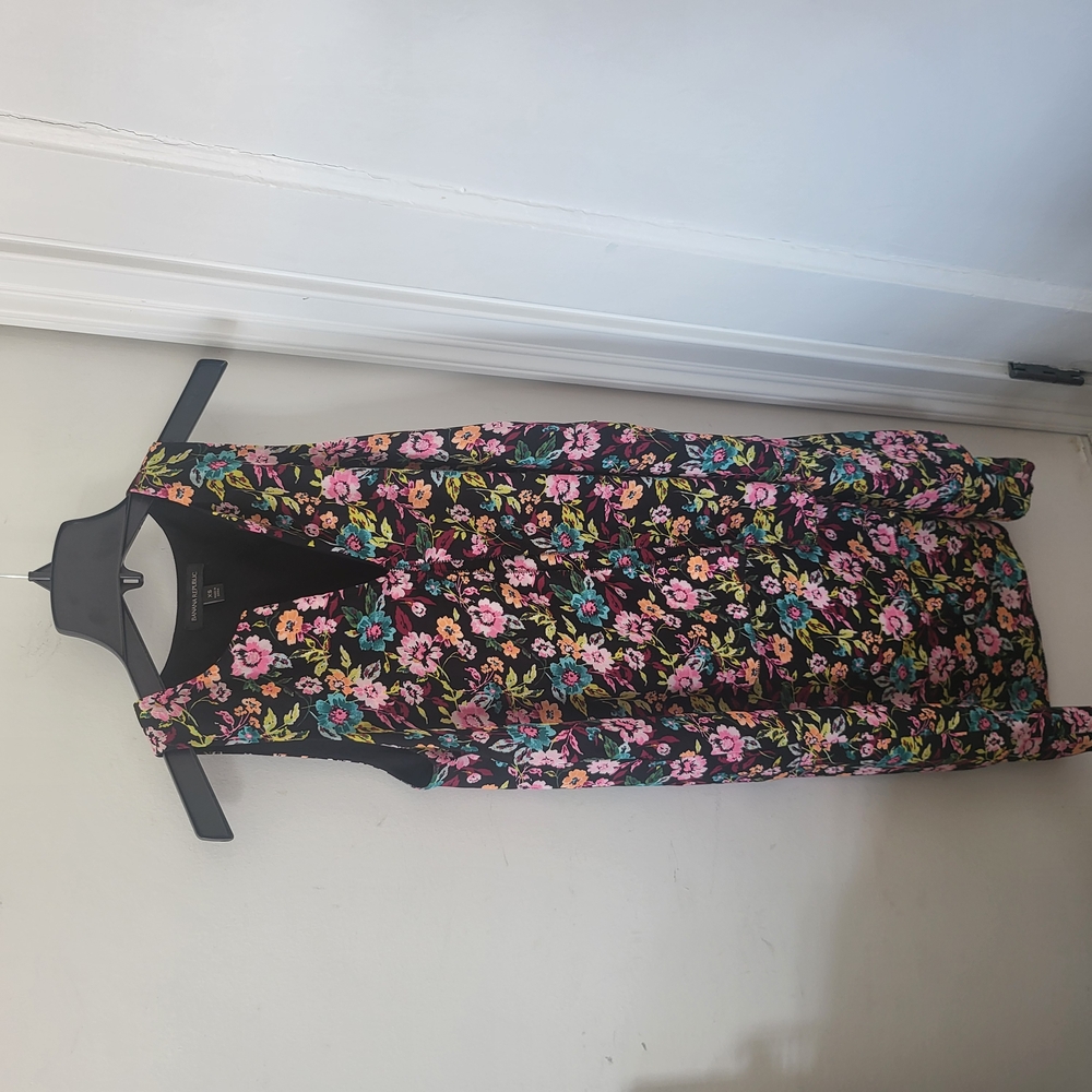 Banana Public Floral Dress